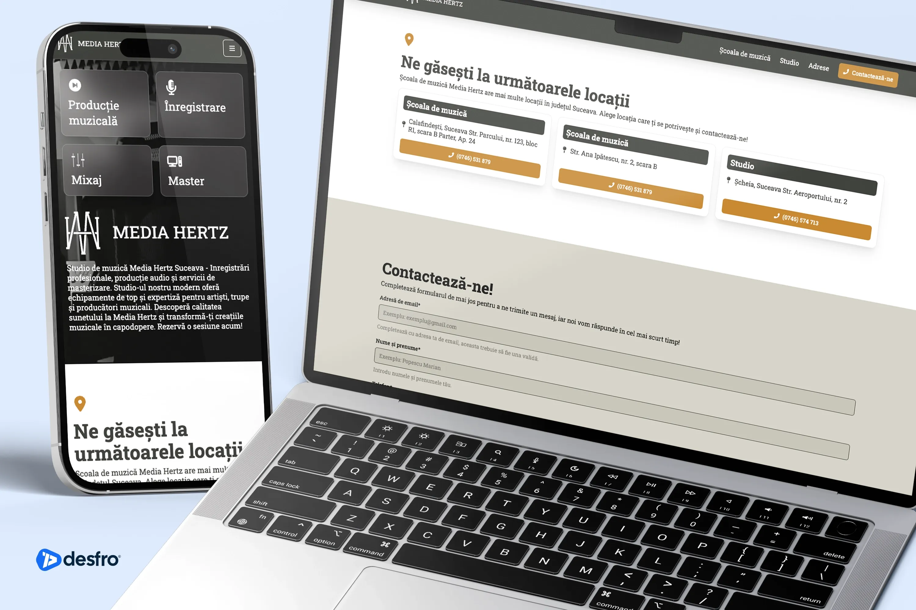 MEDIA HERTZ - Business website